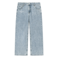 Unisex Vintage Wash Straight Leg Jeans