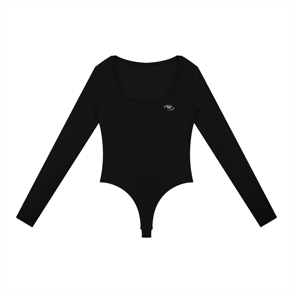 Women's Tight Long Sleeve Yoga Bodysuit