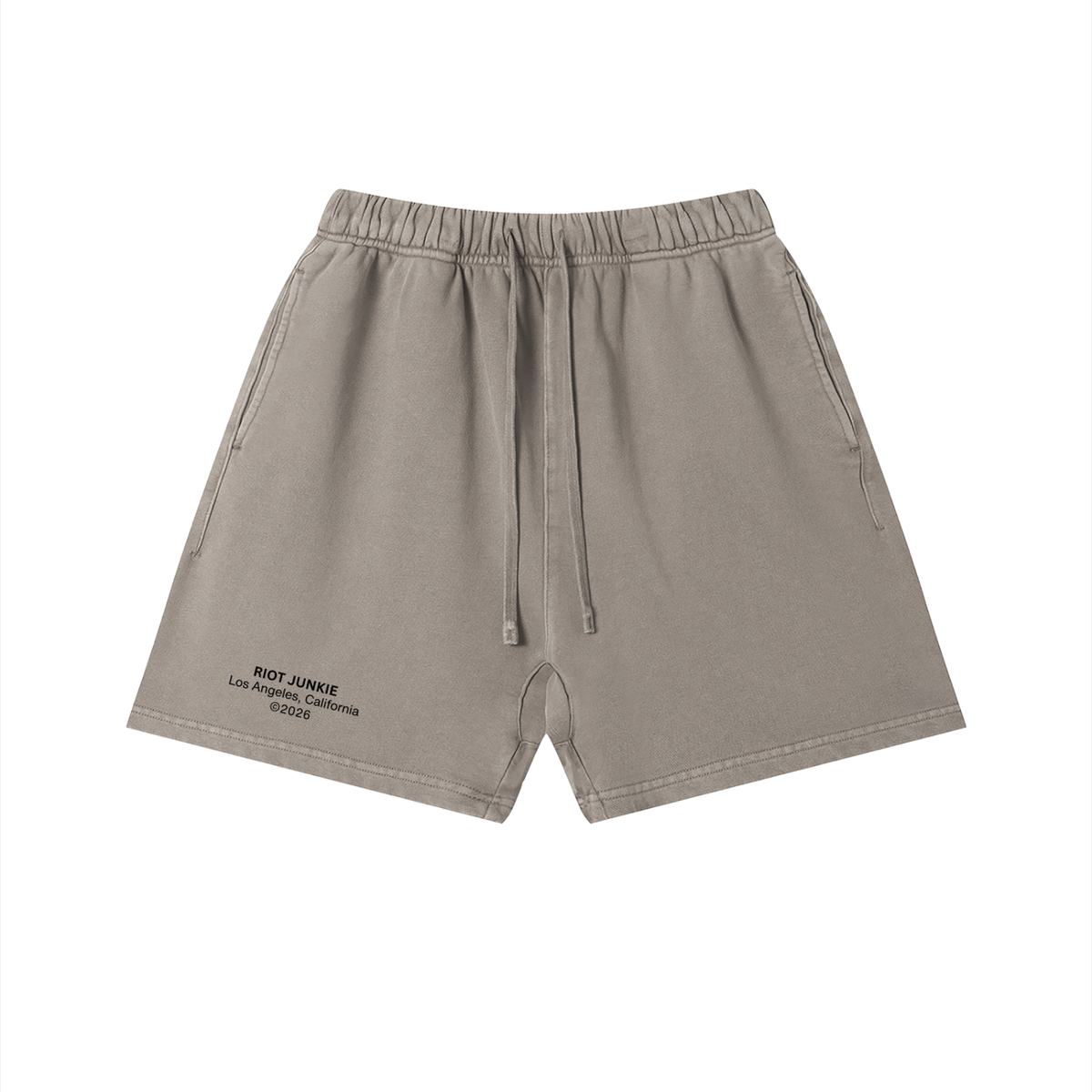 Unisex Vintage Wash Cotton Shorts