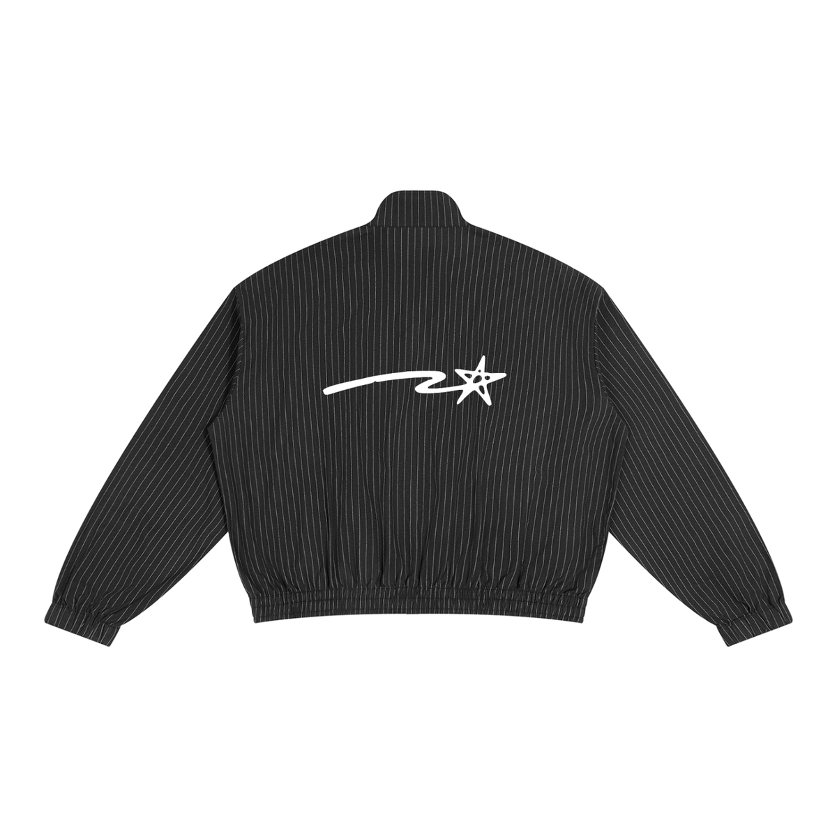 Unisex Striped Full-Zip Track Jacket