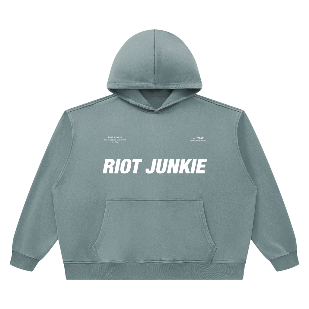 Unisex Heavyweight Vintage Wash Boxy Hoodie