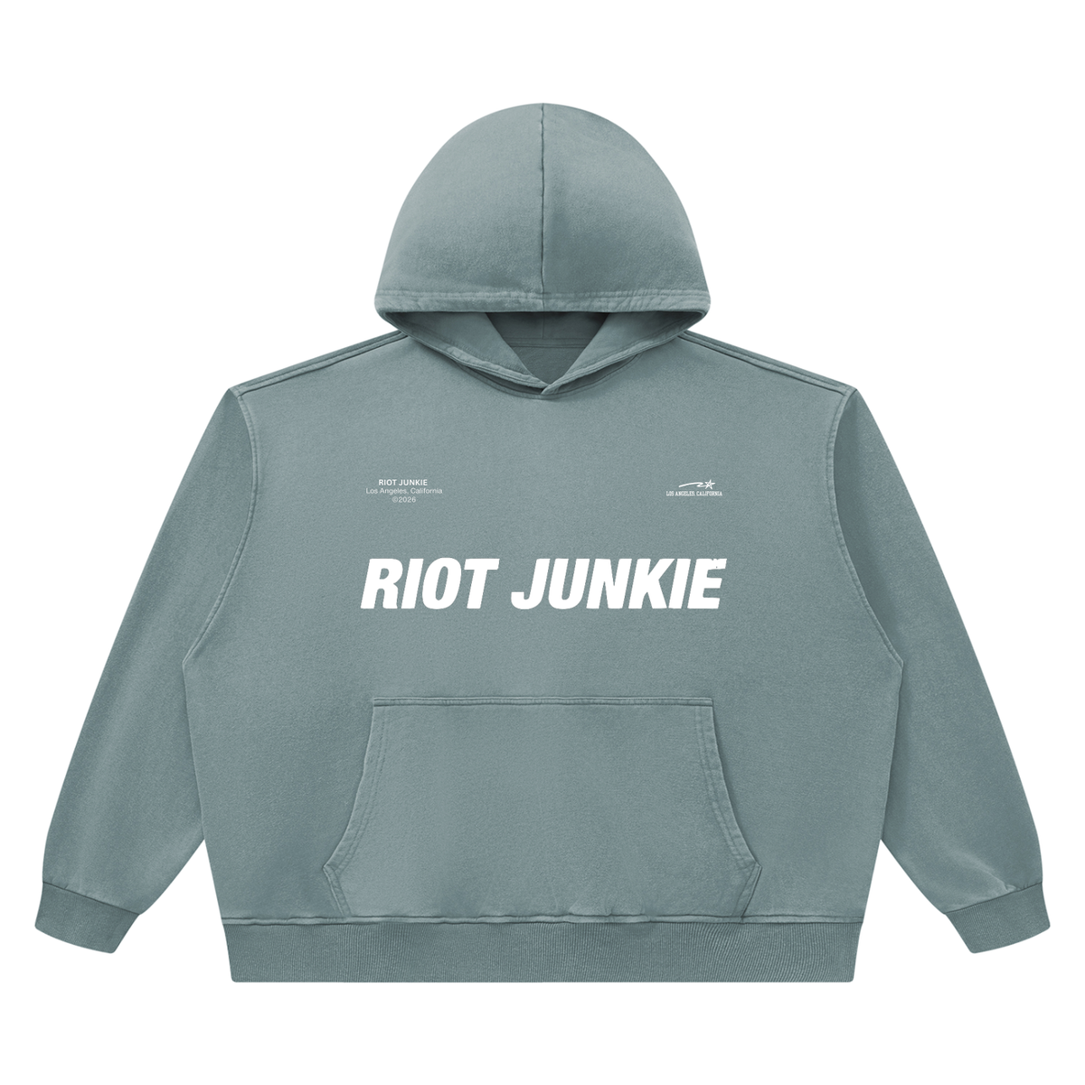 Unisex Heavyweight Vintage Wash Boxy Hoodie