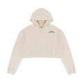 Women’s Mineral Washed Crop Hoodie