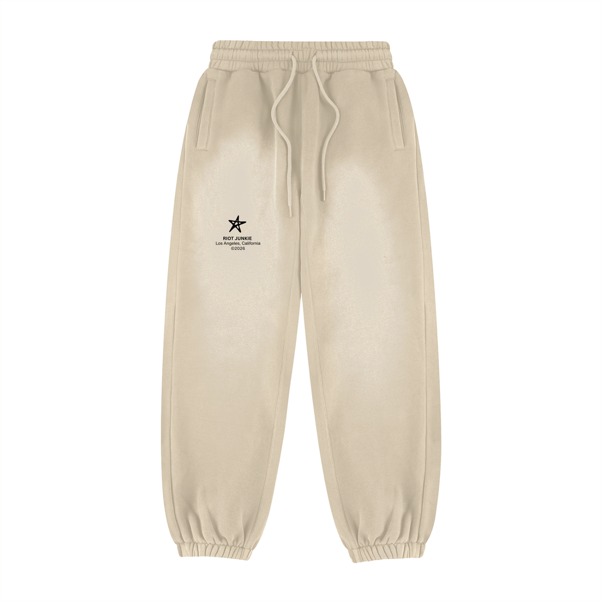 Vintage Washed Fleece Jogger Sweatpants
