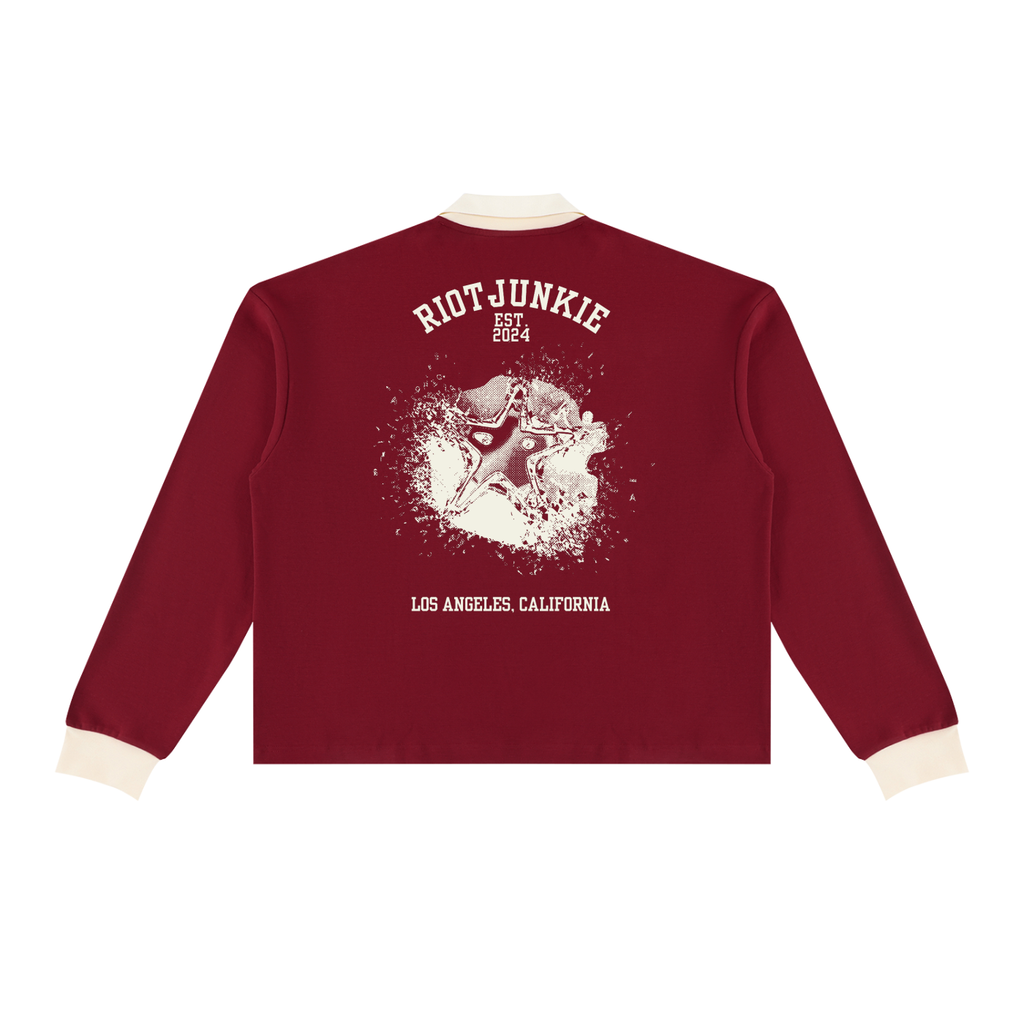 Unisex Color Block Long Sleeve Sweatshirt