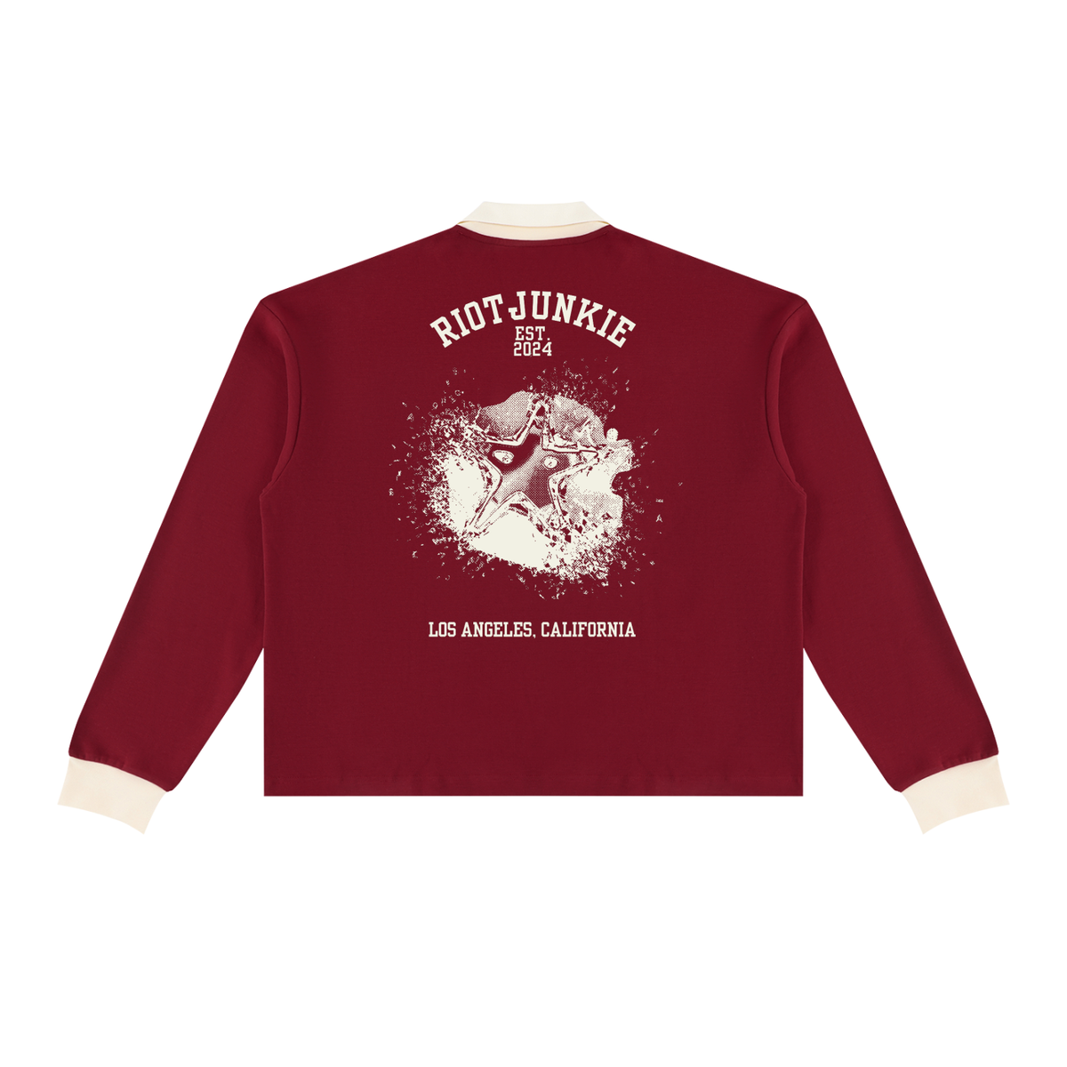 Unisex Color Block Long Sleeve Sweatshirt