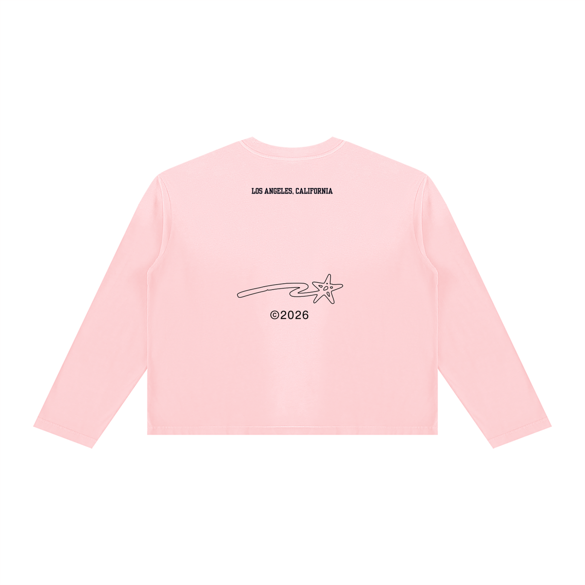 Unisex Sunfade Boxy Long Sleeve T-Shirt