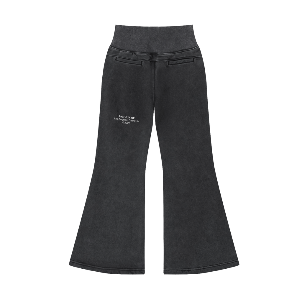 Women’s Vintage Wash Flared Sweatpants
