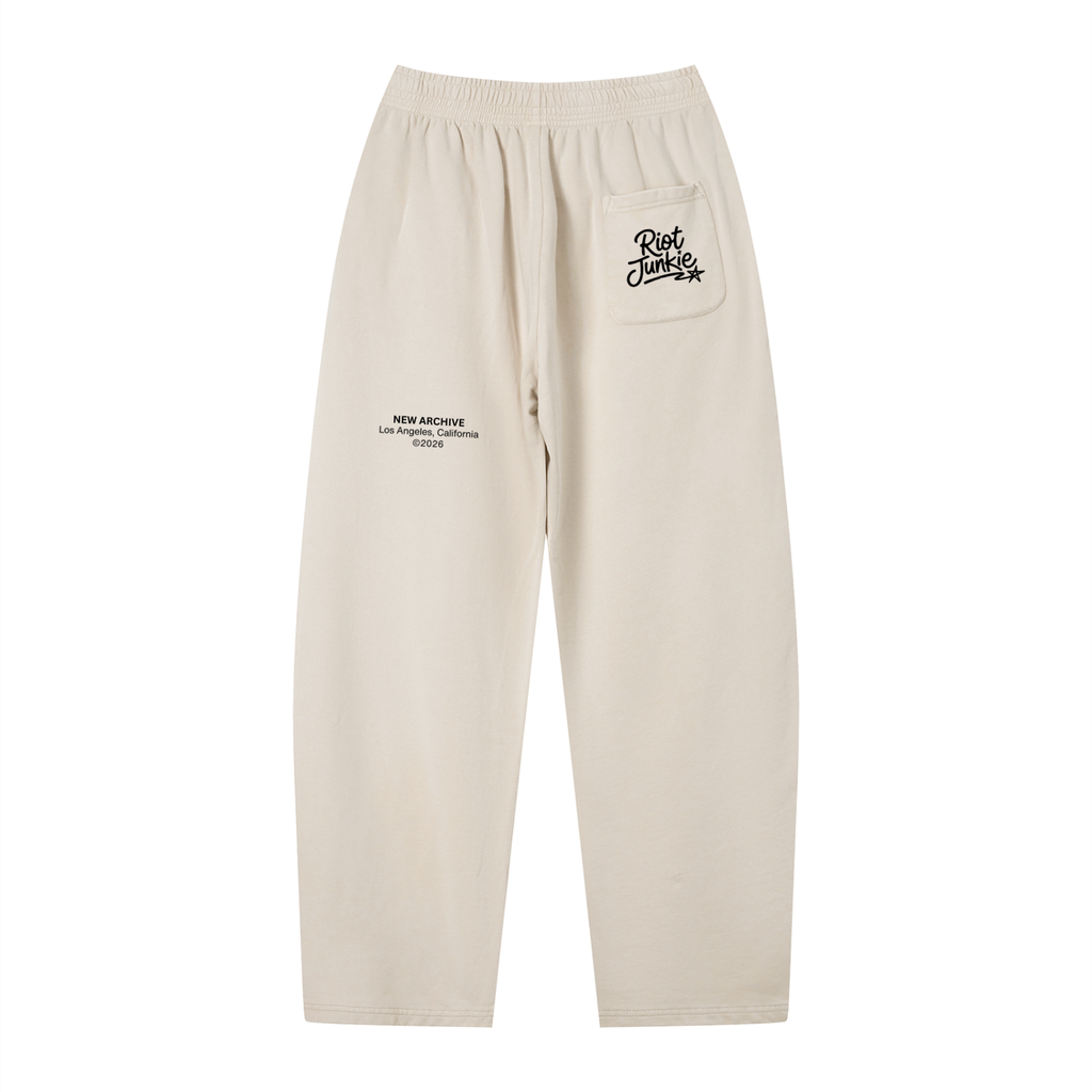 Unisex Vintage Wash Loose Sweatpants