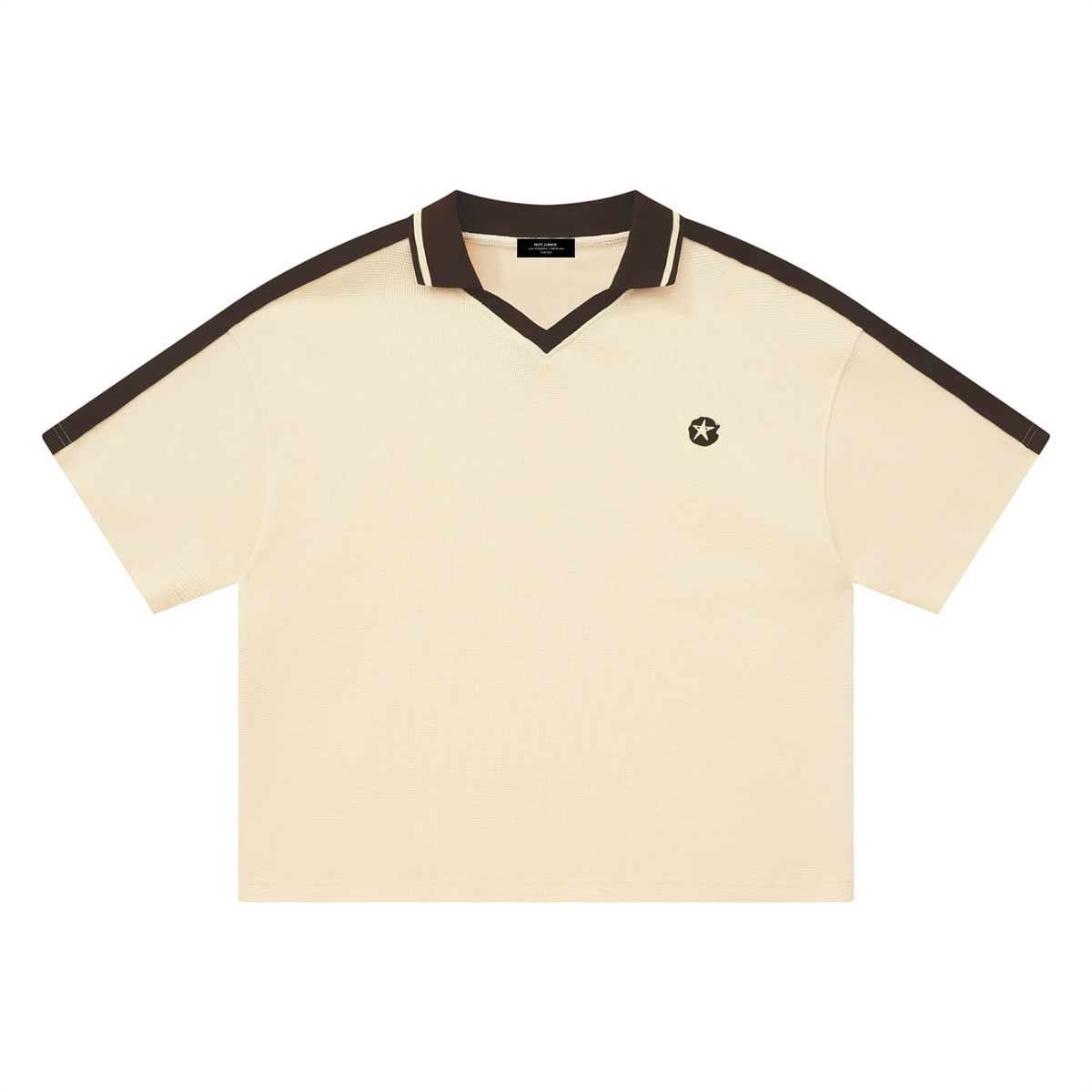 Unisex Color Block Polo Shirt
