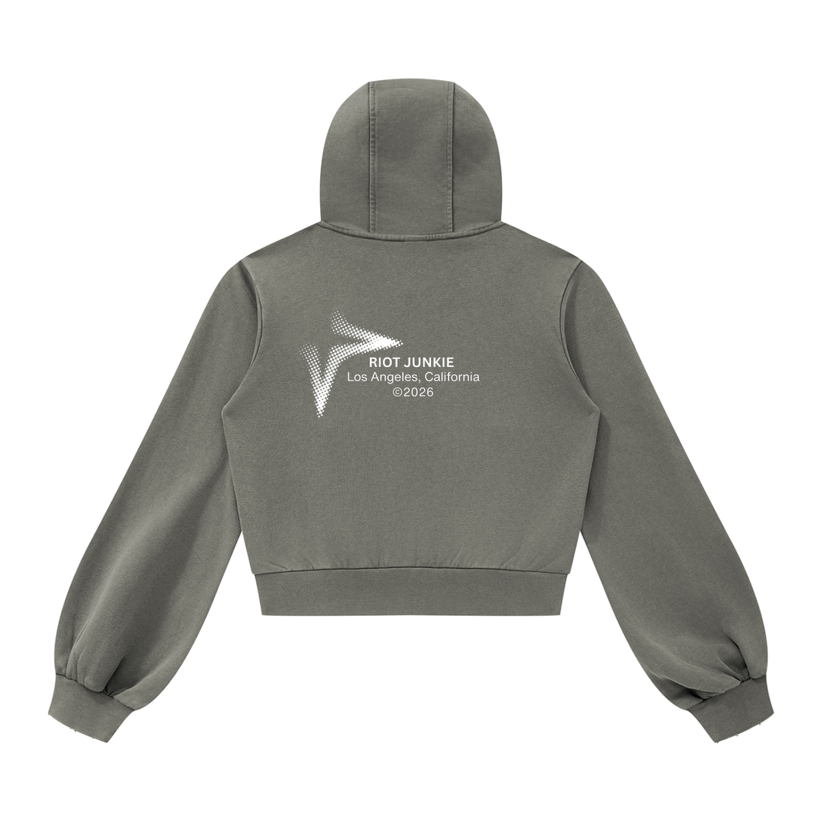 Women’s Vintage Wash Full Zip Hoodie