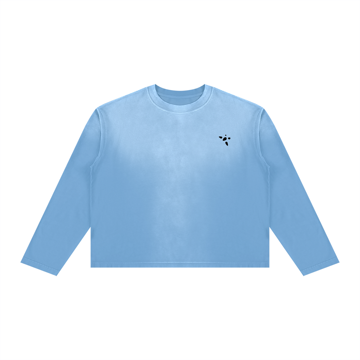 Unisex Sunfade Boxy Long Sleeve T-Shirt