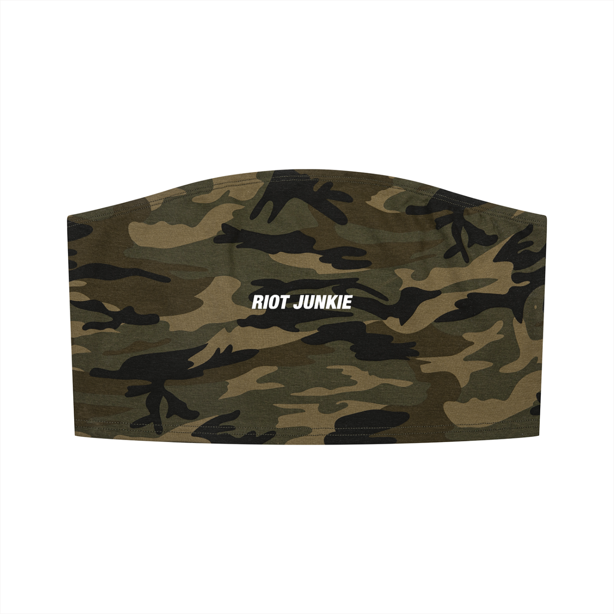 Women’s Camo Cropped Tube Top