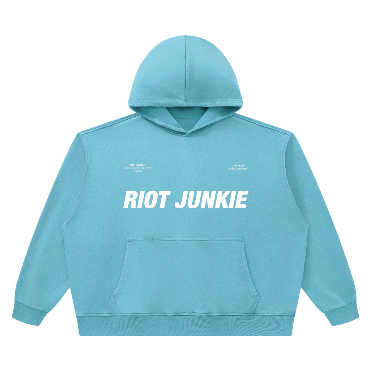 Unisex Heavyweight Vintage Wash Boxy Hoodie