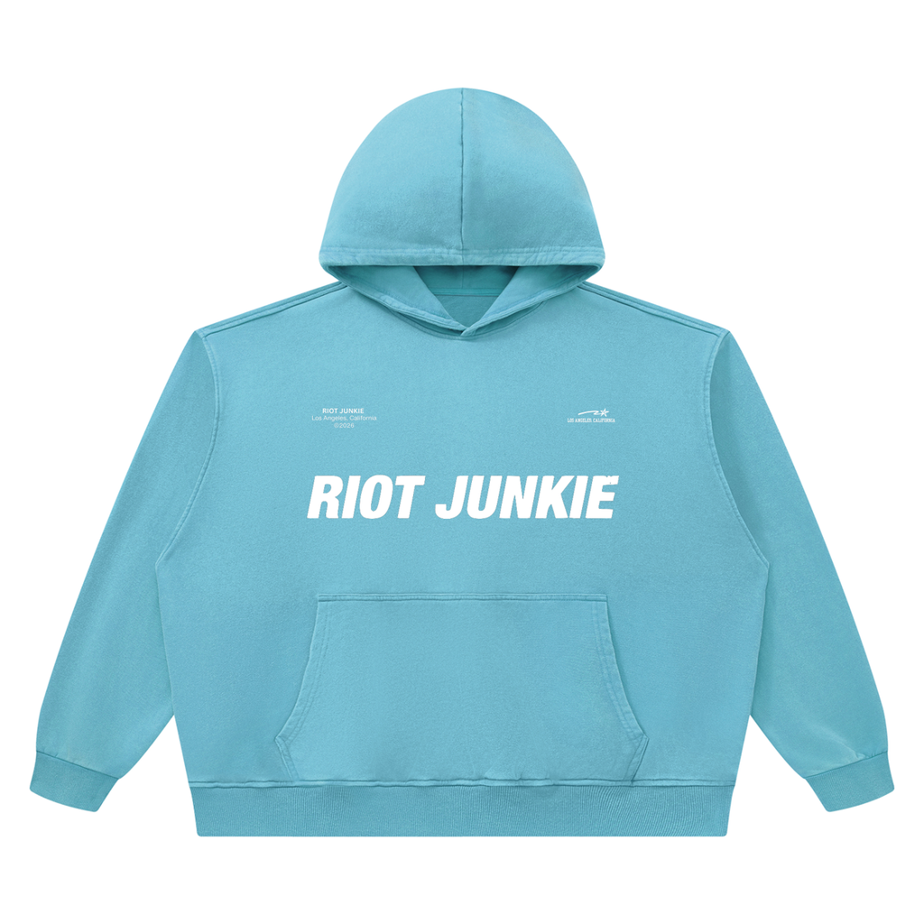 Unisex Heavyweight Vintage Wash Boxy Hoodie