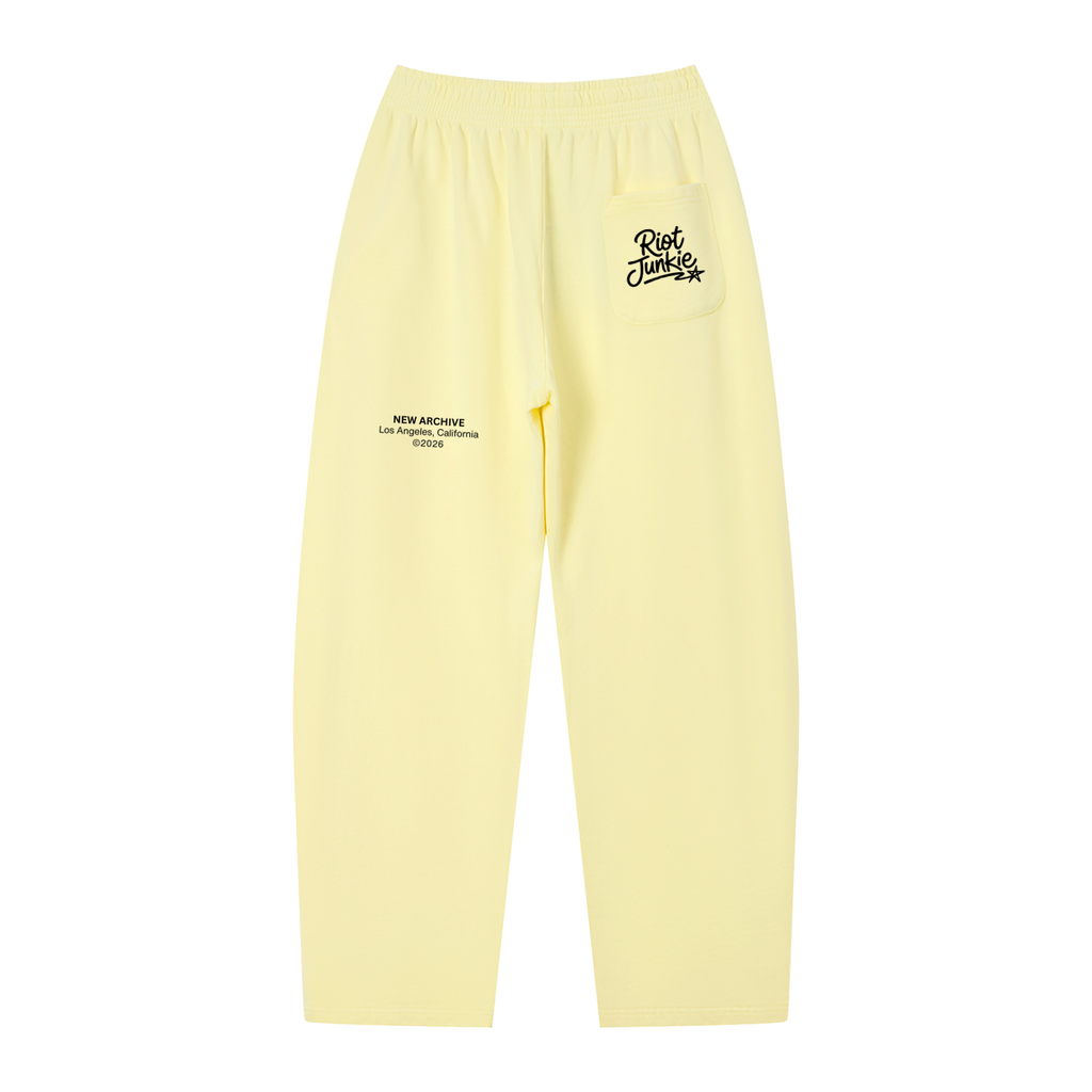 Unisex Vintage Wash Loose Sweatpants