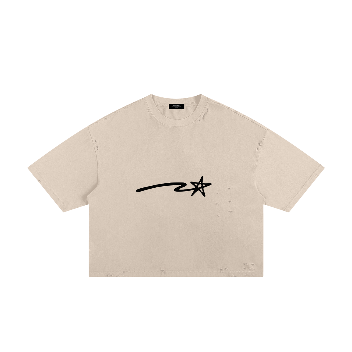 Classic Frayed Boxy Tee