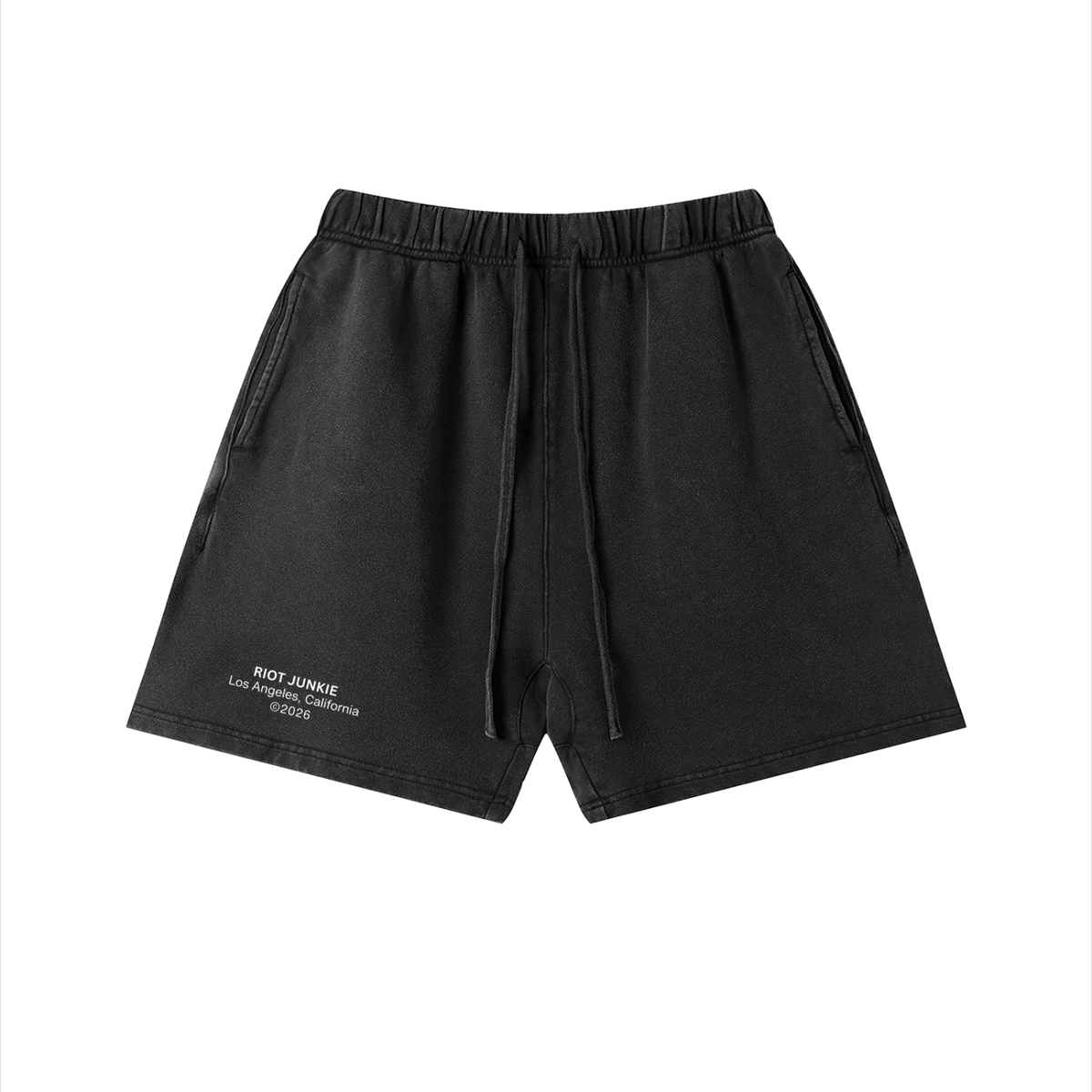 Unisex Vintage Wash Cotton Shorts