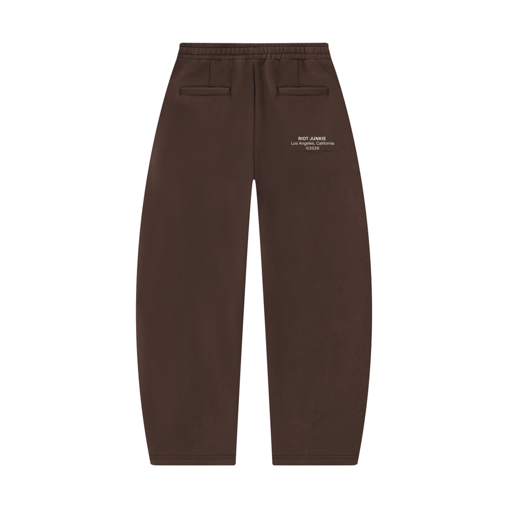 Unisex Barrel Leg Sweatpants