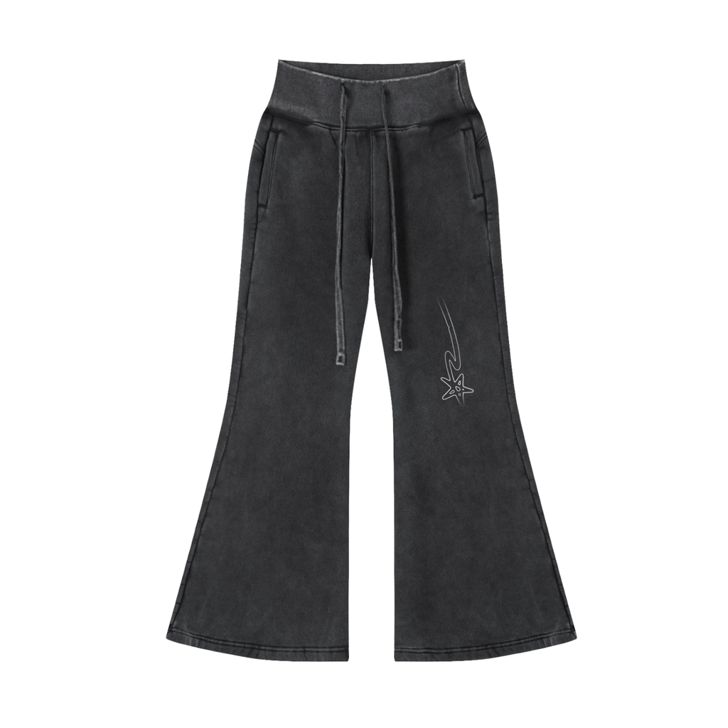 Women’s Vintage Wash Flared Sweatpants
