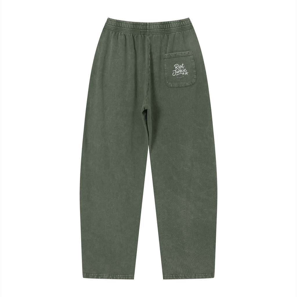 Unisex Vintage Wash Loose Sweatpants