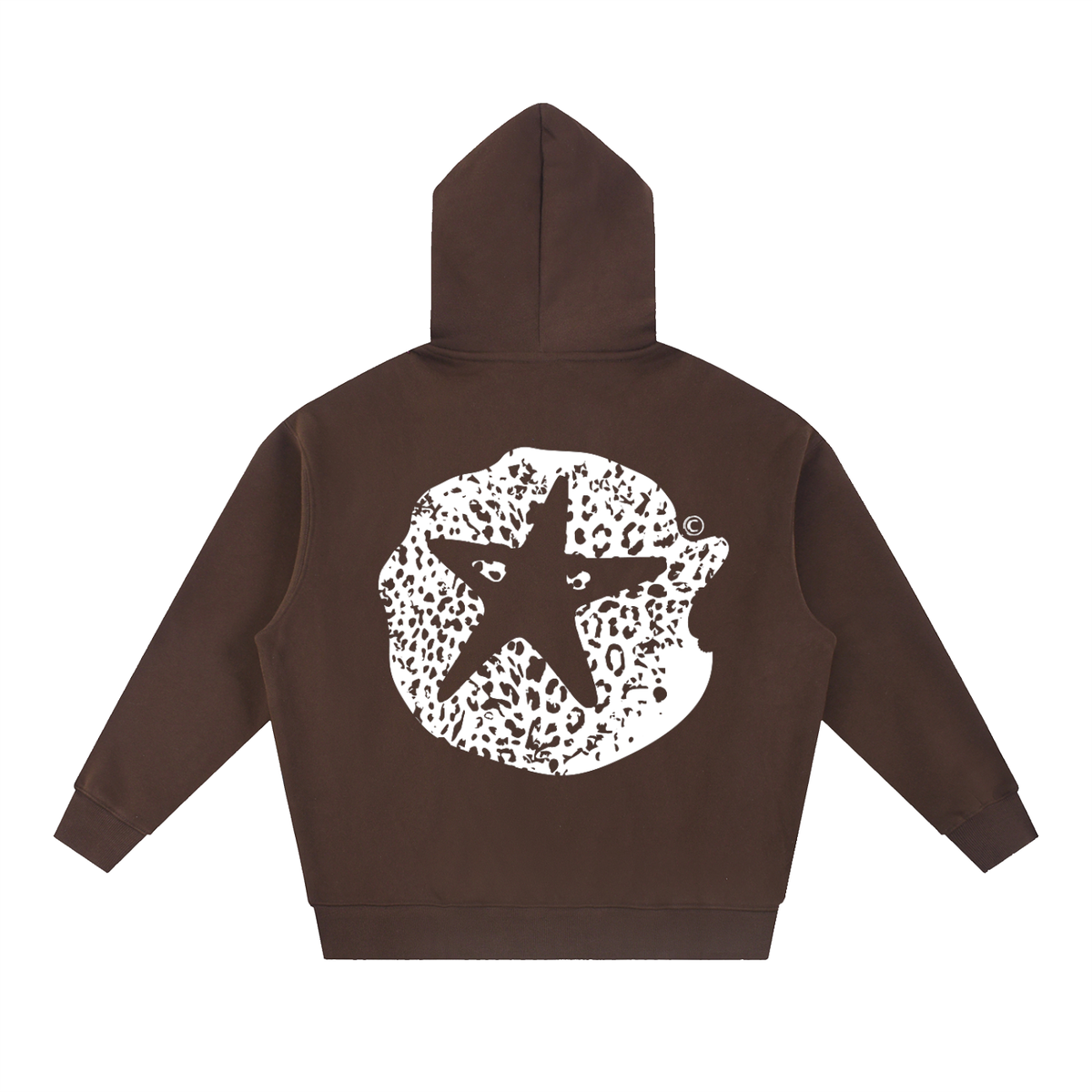 Essential Oversized Boxy Fit Fleece Hoodie