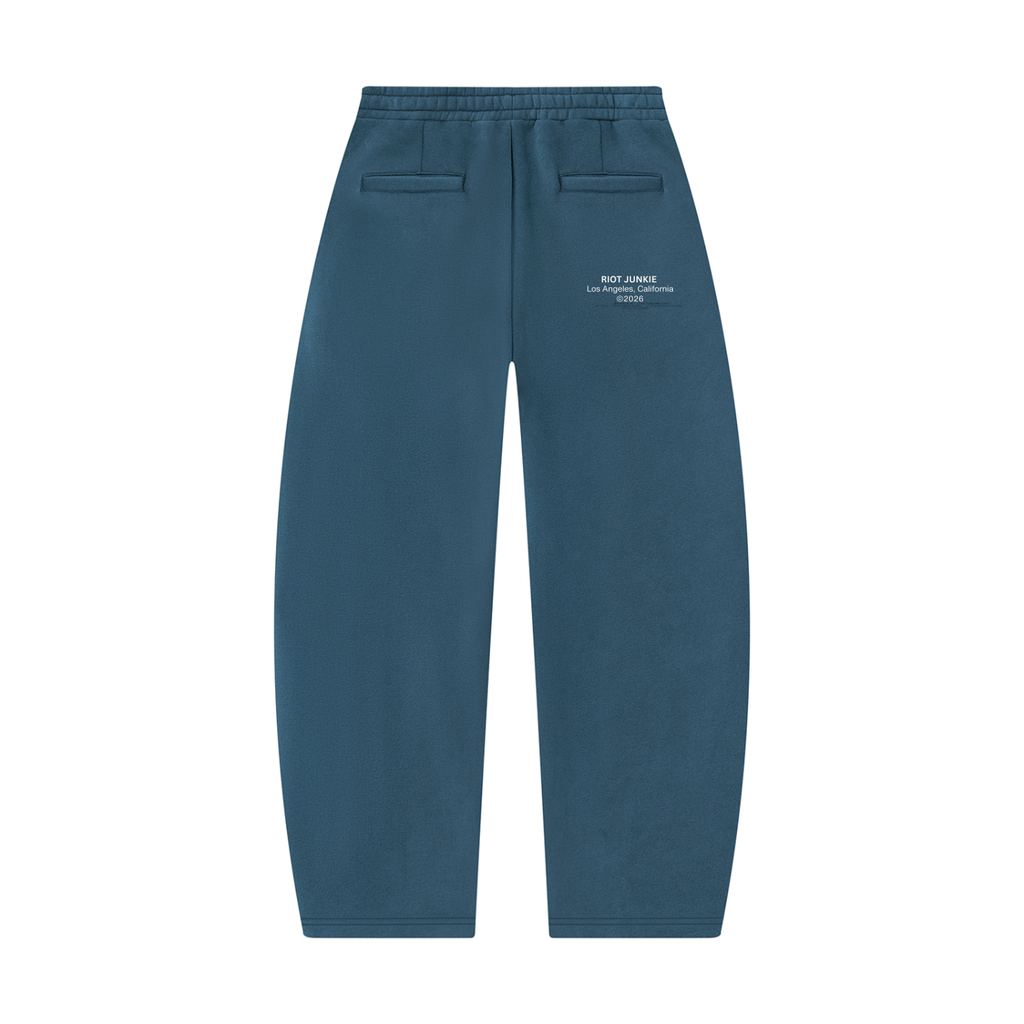 Unisex Barrel Leg Sweatpants
