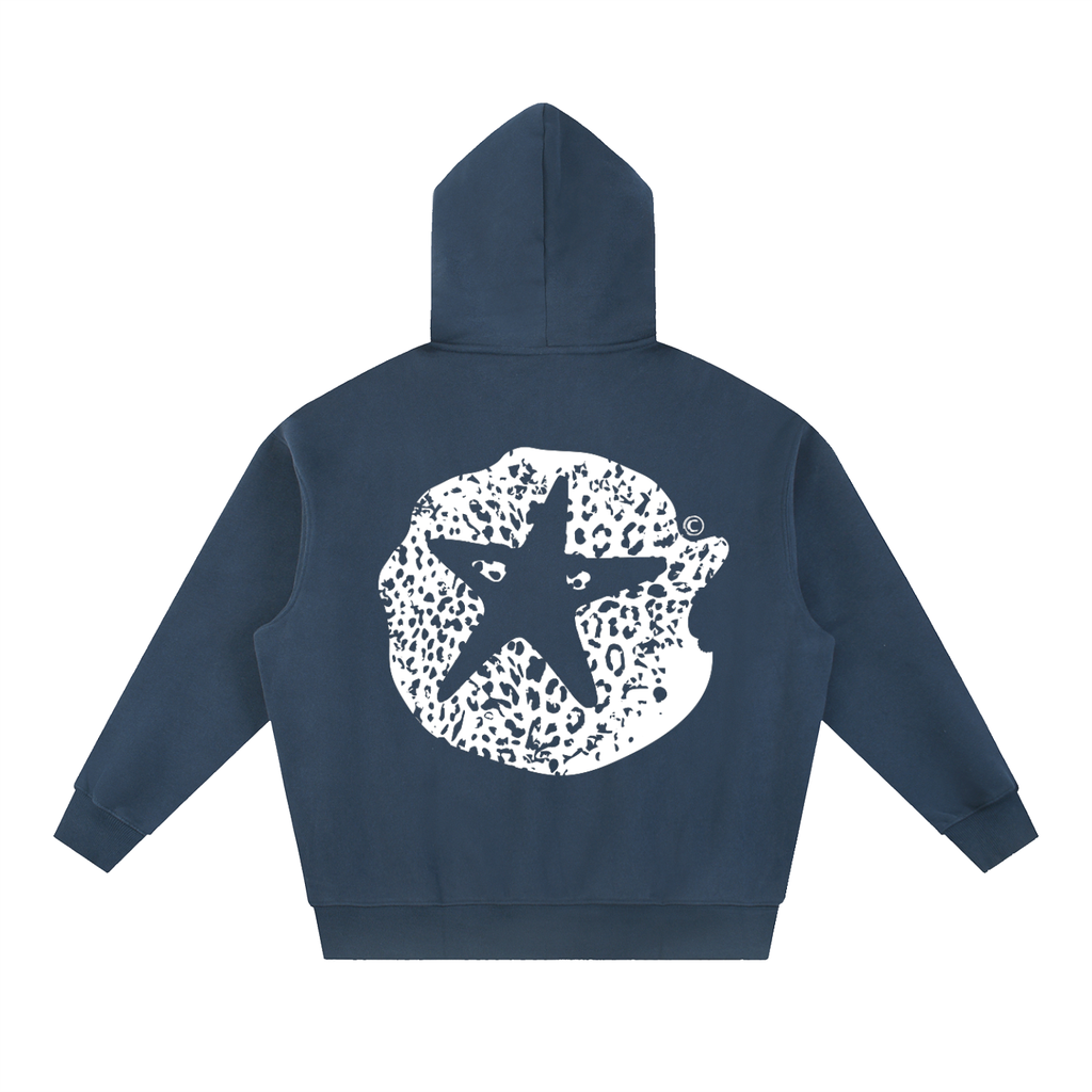 Essential Oversized Boxy Fit Fleece Hoodie
