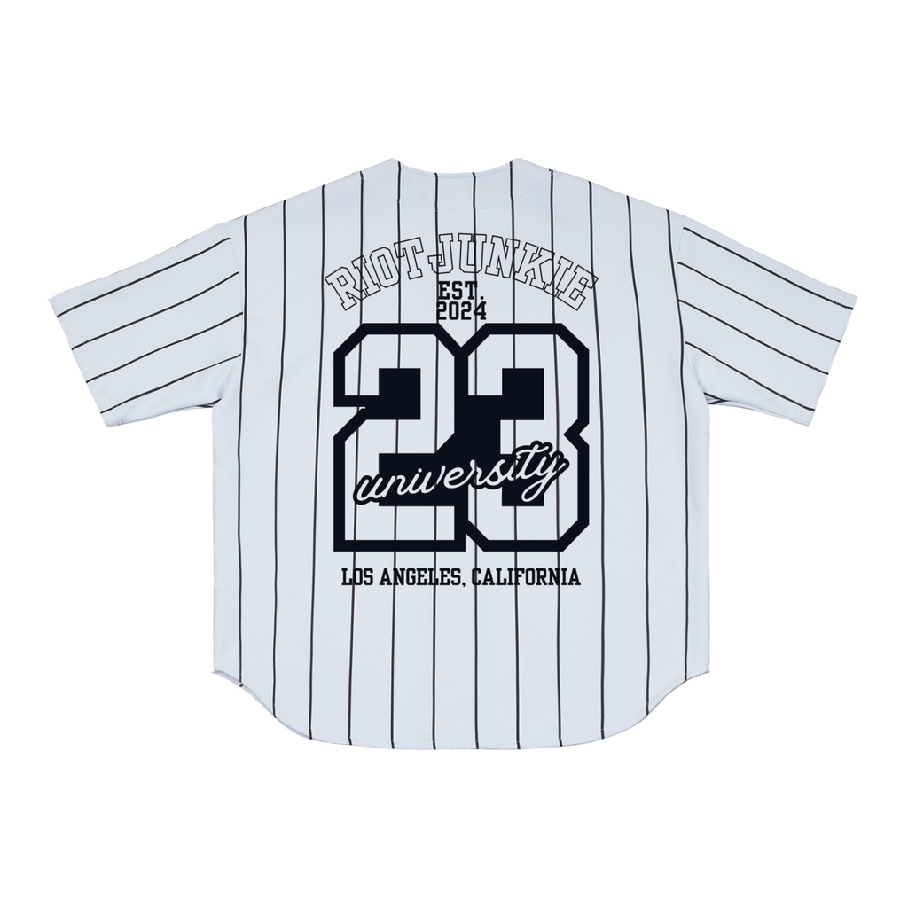 Pinstripe Baseball Jersey