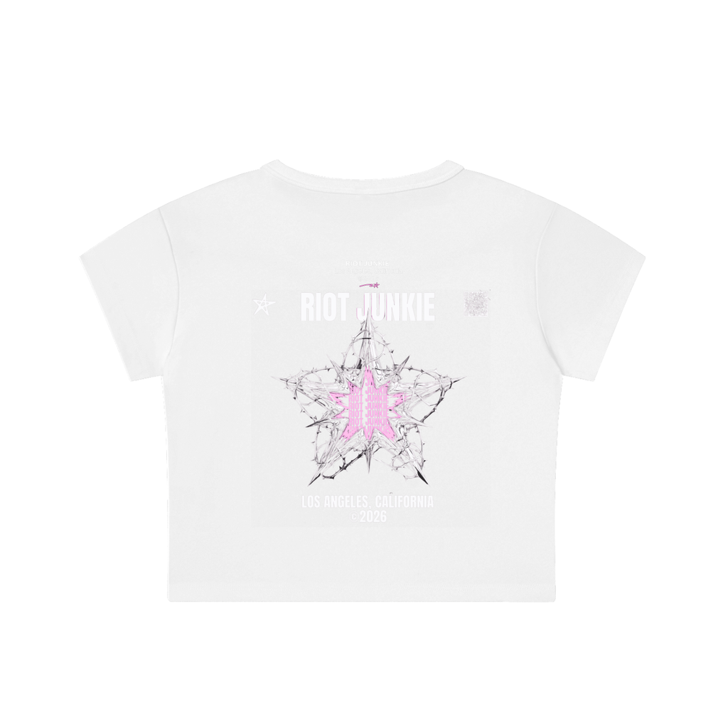 Snow Washed Crop Top