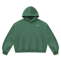 Unisex Vintage Wash Boxy Fleece Hoodie
