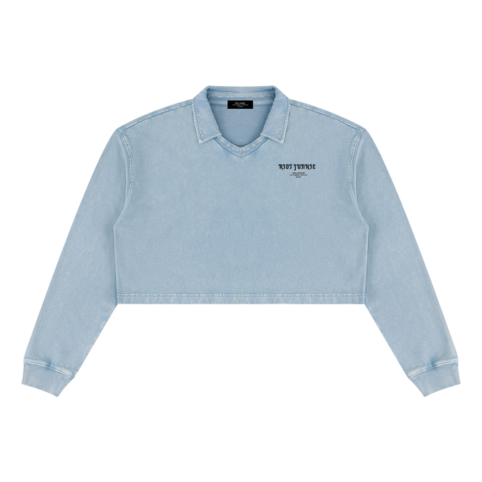Women’s Vintage Wash Crop Sweatshirt