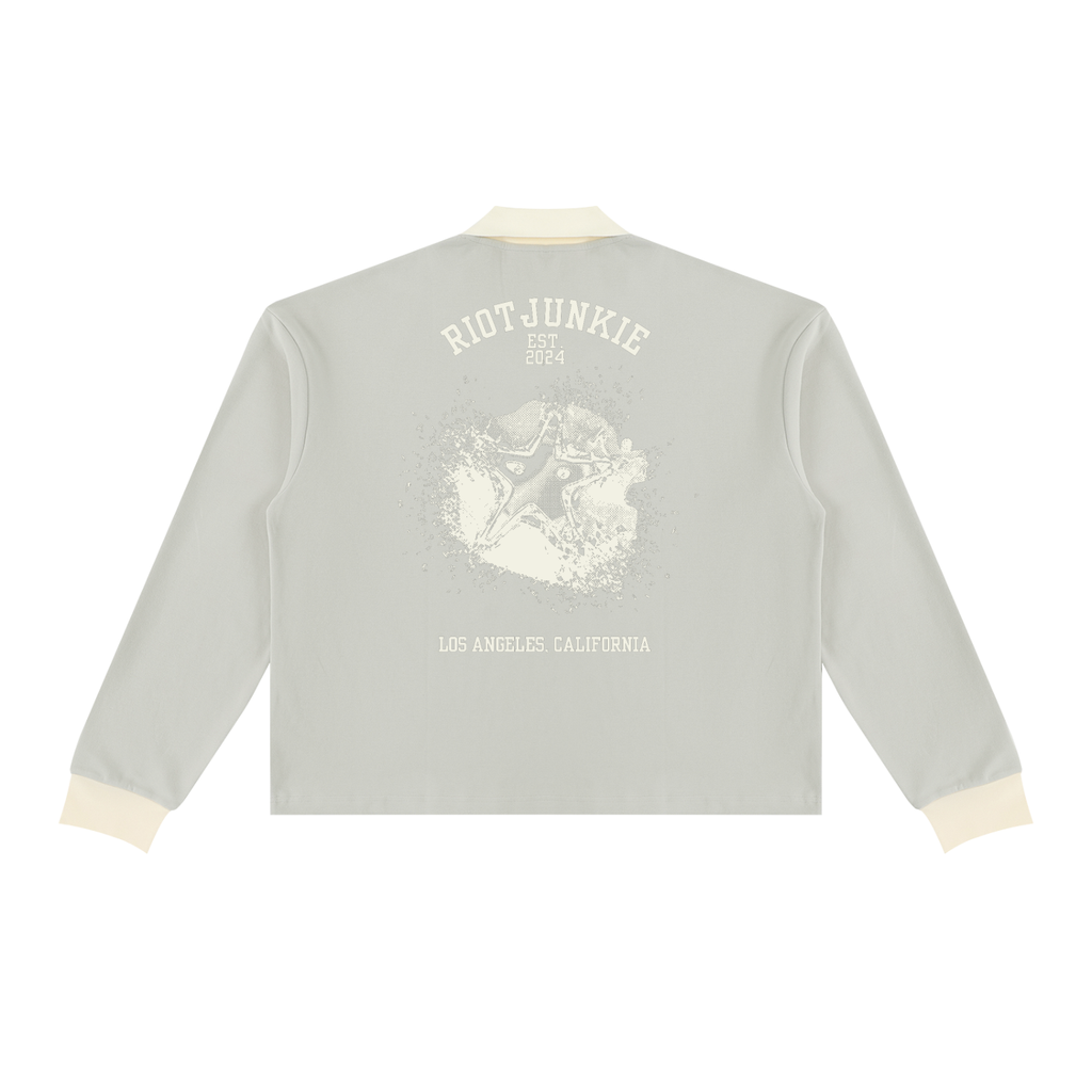 Unisex Color Block Long Sleeve Sweatshirt