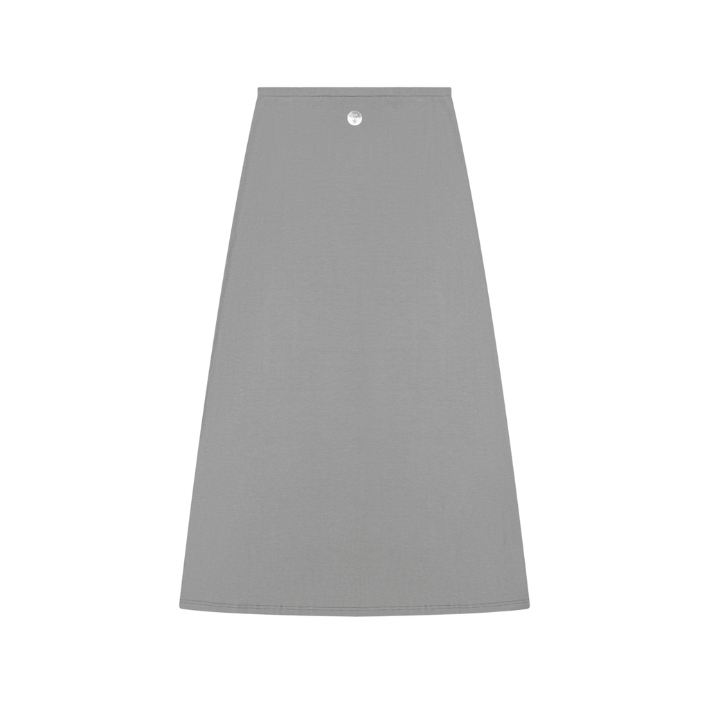 Women's Solid Color Knit Maxi Skirt