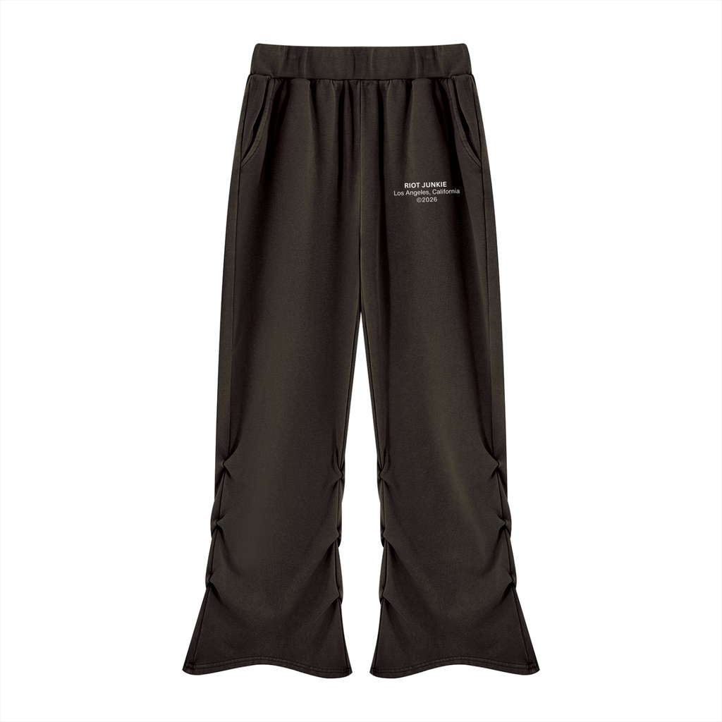 Women’s Vintage Wash Ruched Sweatpants
